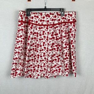 Torrid VTG Skirt Cherry Fabric Size 16 Lined
